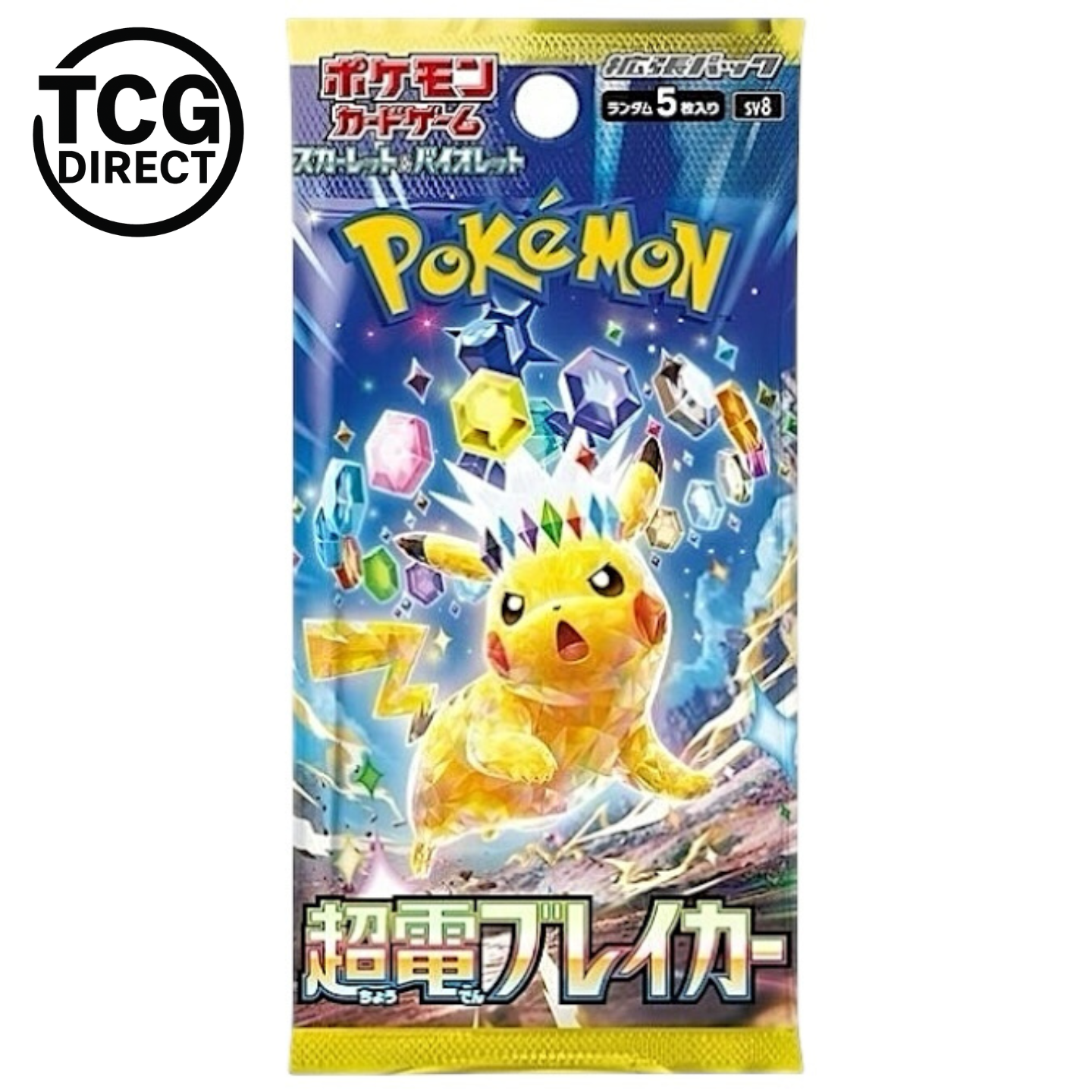 Display Super Electric Breaker SV8 30 Booster japanische Pokémon