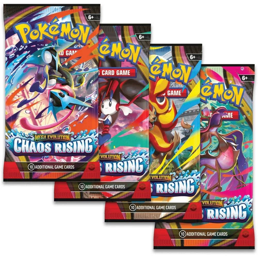 Pokémon Mega-Entwicklung: Chaos Rising Booster-Pack (ENG)