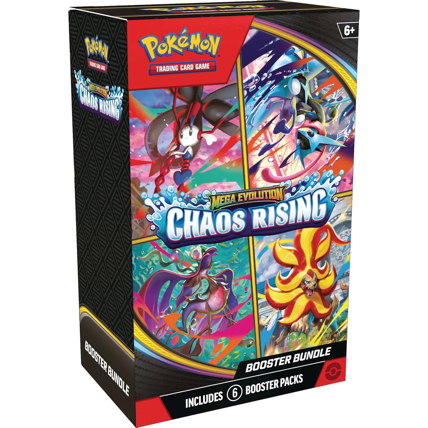 Pokémon Mega-Entwicklung: Chaos Rising Booster-Bundle (ENG)