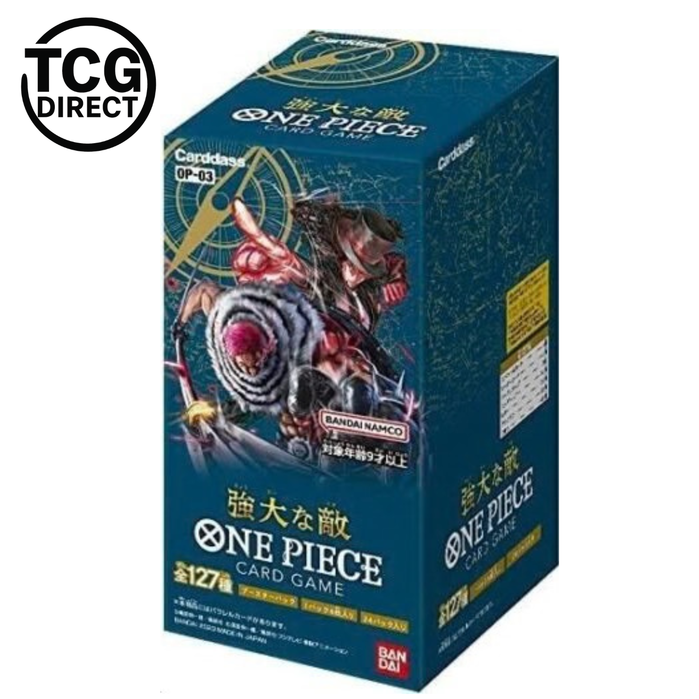 Display Pillars of Strength OP-03 24 Booster One Piece (japanisch): Standard-Titel