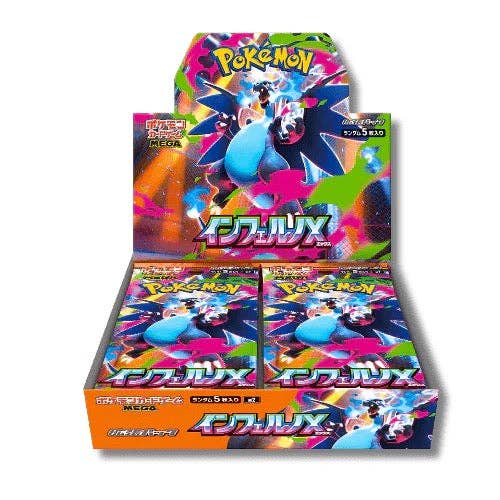 Display Mega-Inferno M2 – 30 Booster, japanische Pokémon