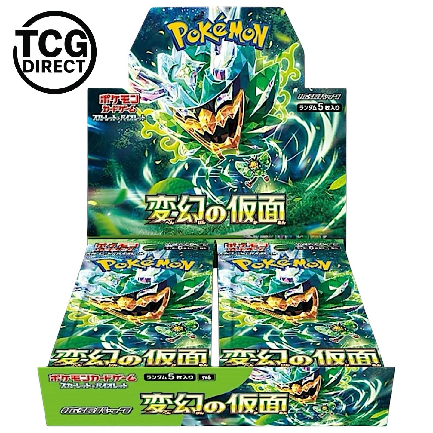 Display „Mask of Change“ SV6 – 30 Booster – Japanische Pokémon