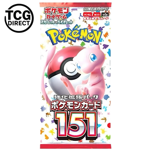 Display 151 SV2A 20 Booster Japanische Pokémon