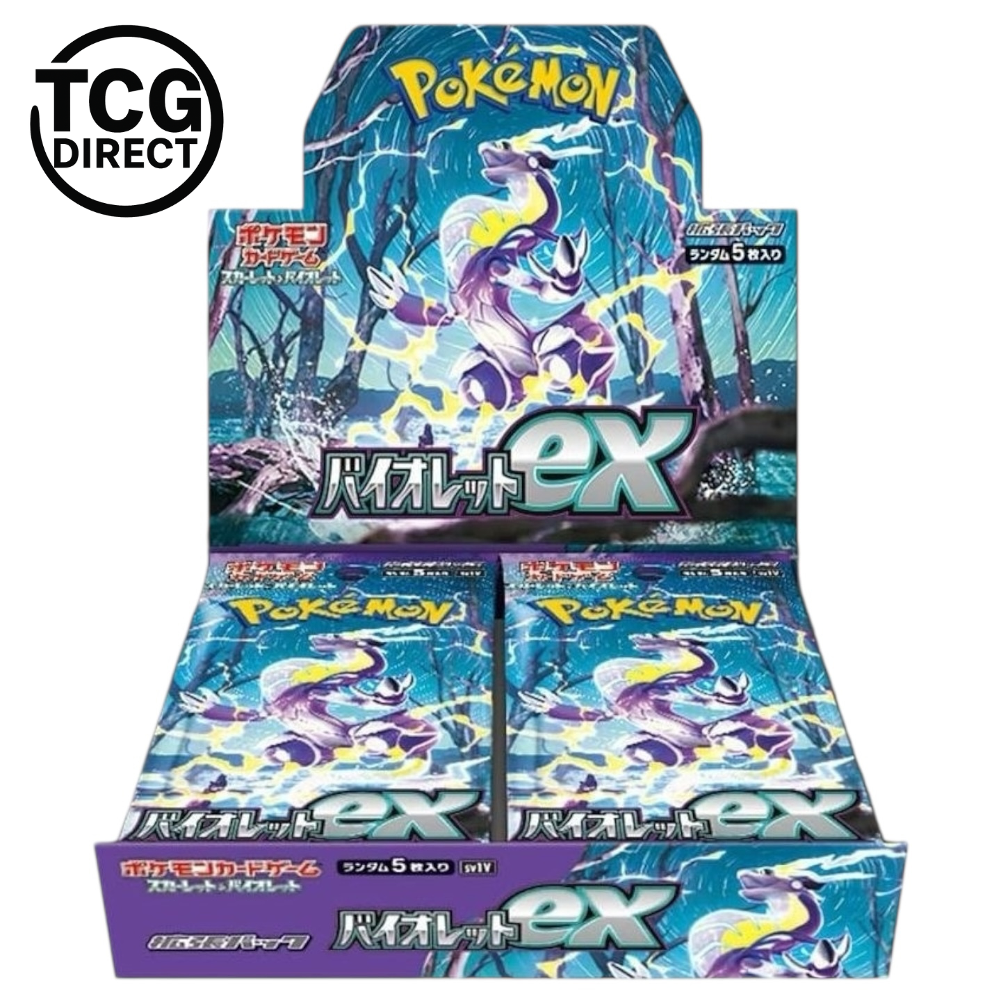 Display Violet EX SV1V 30 Booster japanische Pokémon