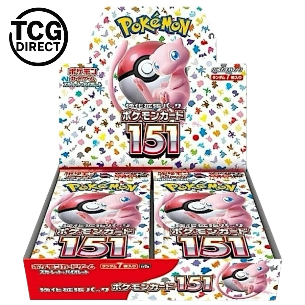 Display 151 SV2A 20 Booster Japanische Pokémon