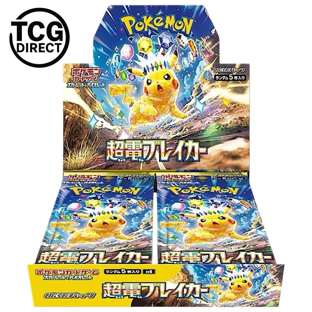 Display Super Electric Breaker SV8 30 Booster japanische Pokémon