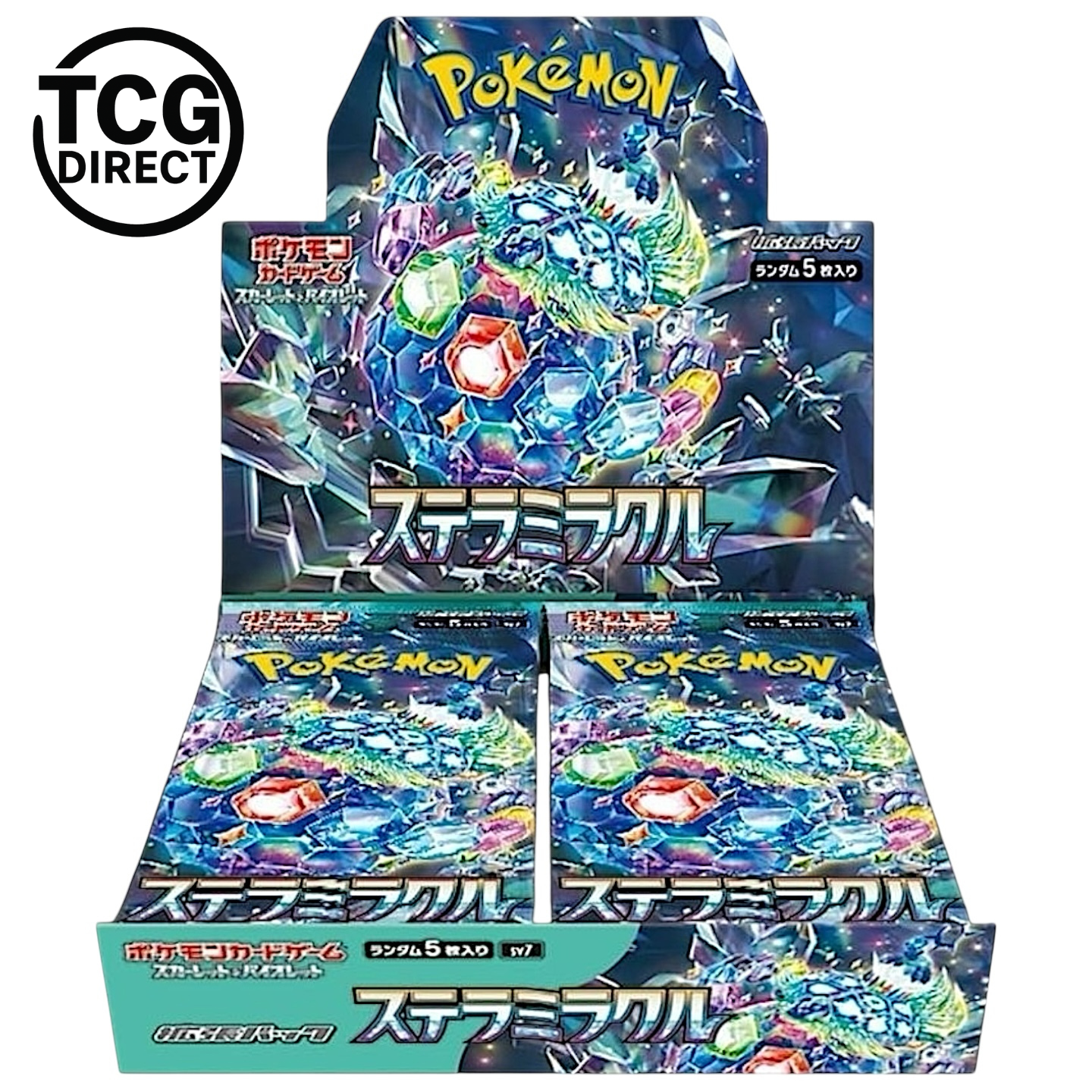 Display Stellar Miracle SV7 – 30 Booster Pokémon, japanisch