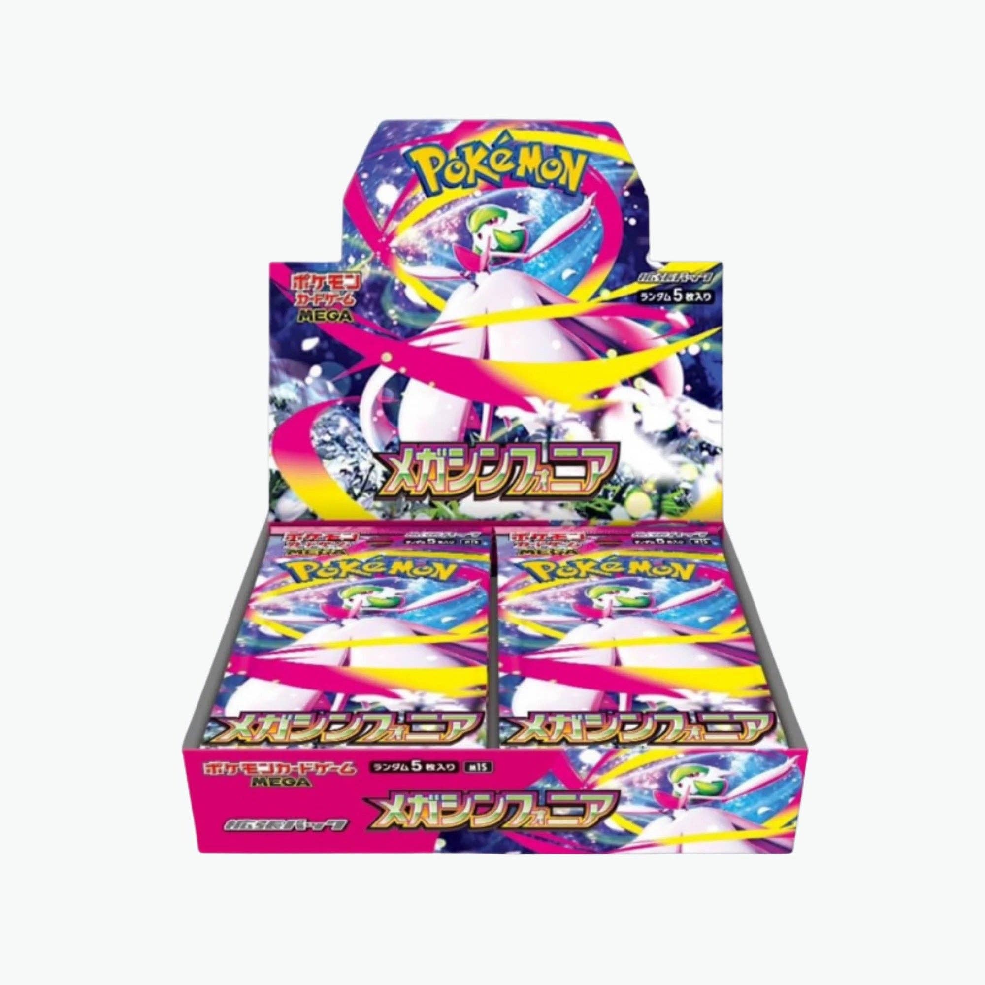 Display Mega Symphonia M1S – 30 Booster, Pokémon, Japanisch